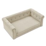 Stylish and Durable Rectangle Pet Bed for Medium and Large Dogs_0