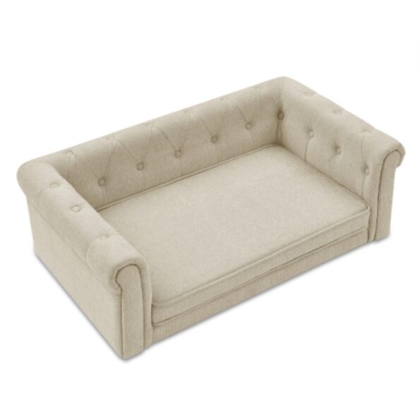 Stylish and Durable Rectangle Pet Bed for Medium and Large Dogs_3