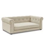 Stylish and Durable Rectangle Pet Bed for Medium and Large Dogs_0