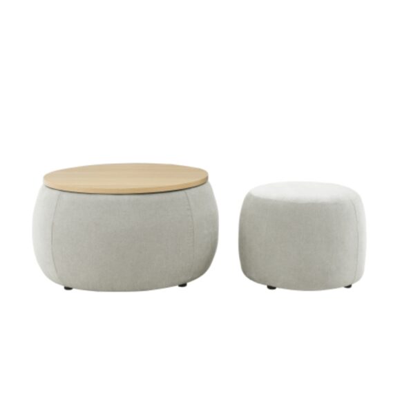 Multi Functional Round Storage Ottoman_6
