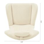 Teddy Upholstered Rocker Glider Chair for Comfortable Nursery Time_0