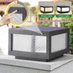 Solar Wall Lamp With Dimmable LED_0