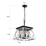 4-Light Farmhouse Chandelier_0