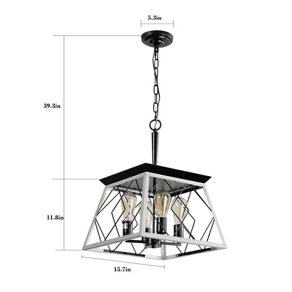 4-Light Farmhouse Chandelier_6