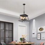 4-Light Vintage Farmhouse Chandelier_0