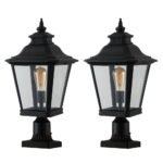 Glass Column Headlights – Outdoor_0