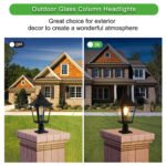 Glass Column Headlights – Outdoor_0